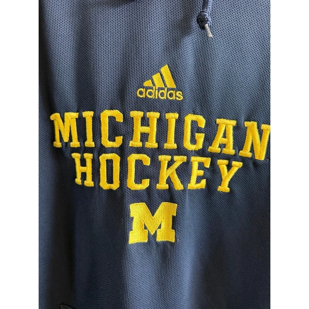 Men’s Adidas ClimaWarm University of Michigan Hockey Hoodie Sz. XL